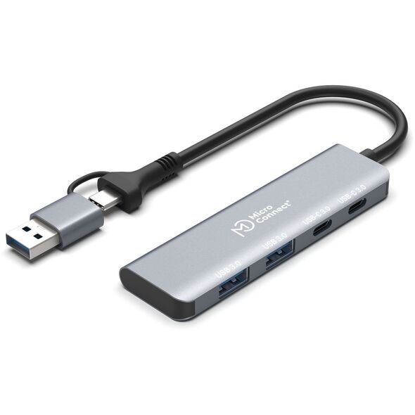 Premium 4-port USB hub 2x