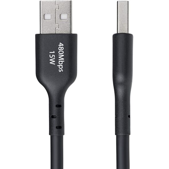 Καλώδιο USB-A σε USB-C 4M Μαύρο/Καλώδιο USB 2.0 Μεταφοράς Δεδομένων