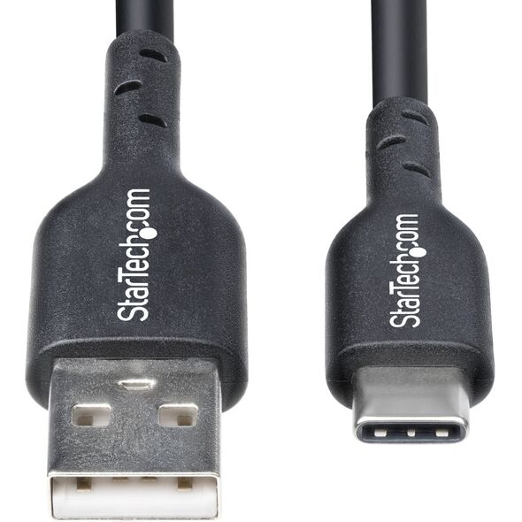 Καλώδιο USB-A σε USB-C 3M Μαύρο/Καλώδιο USB 2.0 Μεταφοράς Δεδομένων