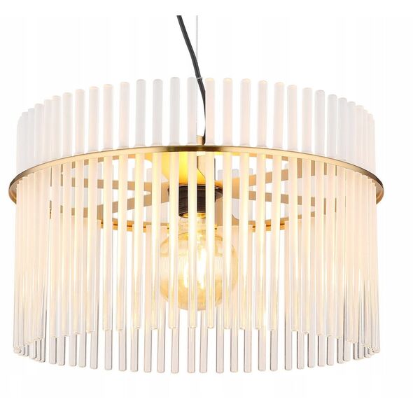Globo Gorley 15698HM κρεμαστό φωτιστικό 1x60W E27 χρυσό/διαφανές
