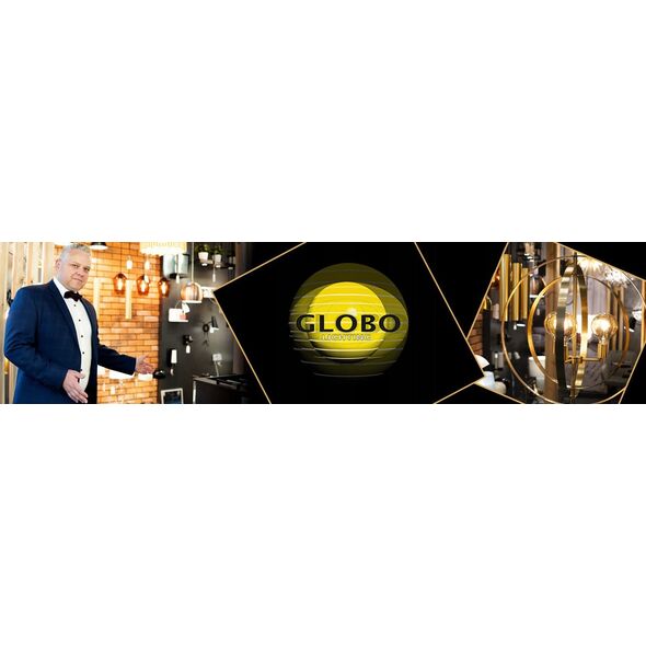Globo Blondie 67196-36 πλαφονιέρα οροφής 36W LED 2700-6000K 2000 lm χρυσό/διαφανές