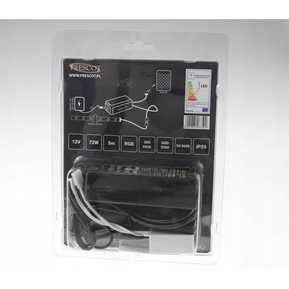 Prescot σετ ταινίας LED PRZ-RGB-72W-24K RGB 72W 300 led 24key IP20 blister