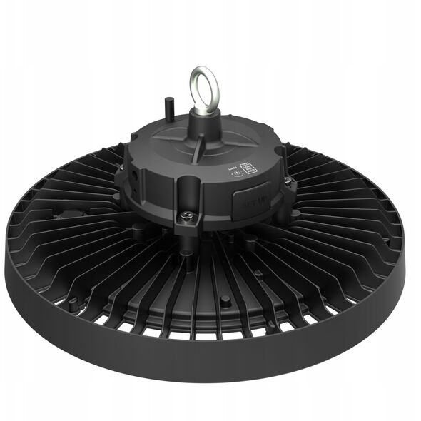 Φωτιστικό High-Bay Slim Light Design UFO LED 100W 4000K 16000LM 120° 1-10 DIM IP66 IK10 μαύρο