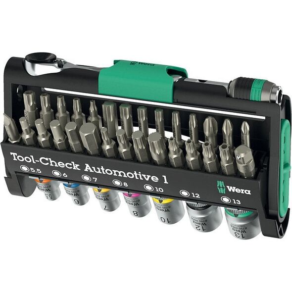 Σετ εργαλείων Wera Tool-Check Automotive 1, 38 τεμαχίων