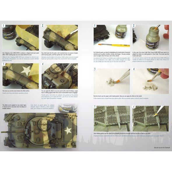 Ammo: DIO Drybrush Paint - Set Rust Colors