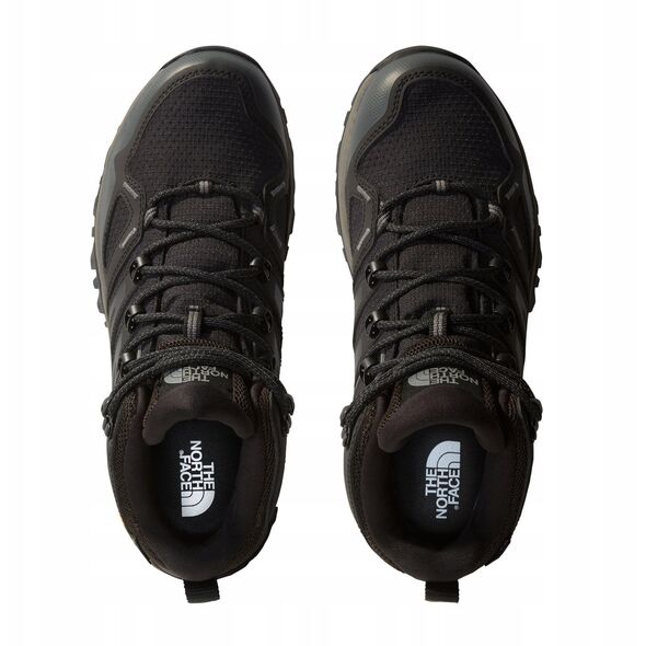 Γυναικεία παπούτσια hedgehog mid gtx-tnf μαύρο-ασφαλτικό γκρι-us 8,5 (39,5) THE NORTH FACE