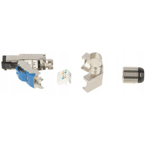 ΓΩΝΙΑΚΟΣ ΘΩΡΑΚΙΣΜΕΝΟΣ ΜΟΝΤΕΡΝΟΣ RJ45/FTP6A-HAND-KAT