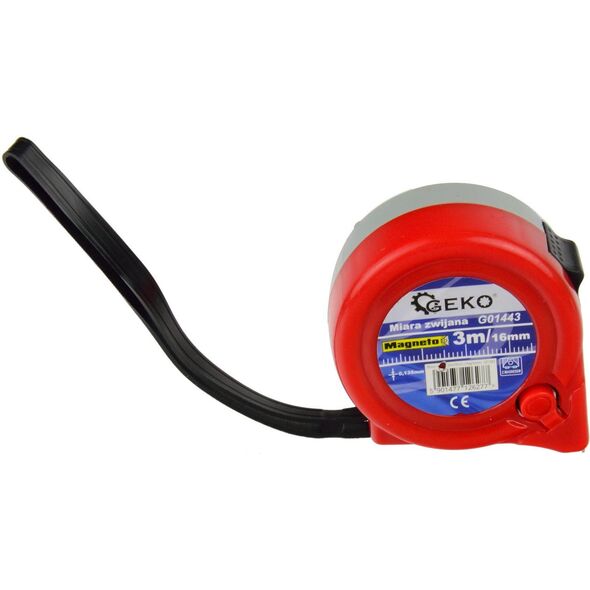 Geko Miara zwijana 3mx16mm z magnesem (12/120)