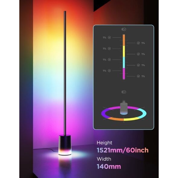 Lampa podłogowa Govee Govee Floor Lamp 2 MATTER RGBICWW Smart lampa