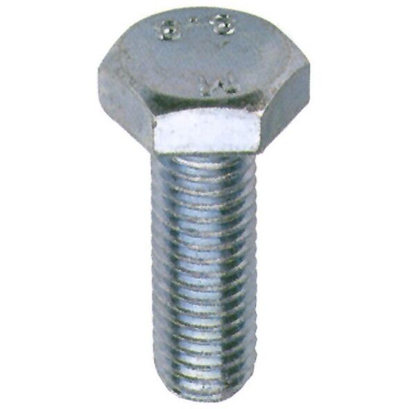 ΒΙΔΕΣ DIN933 M6X16 ZN, 40 ΤΕΜ.