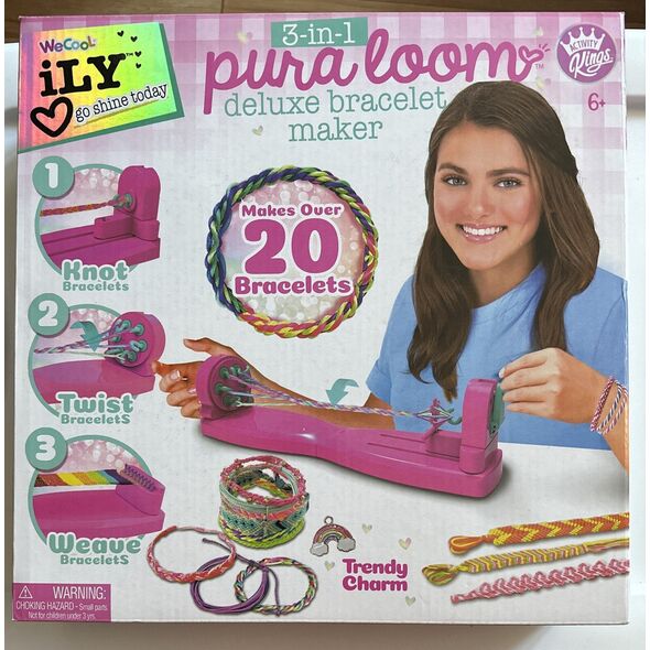 Κατασκευαστής βραχιολιών WECOOL 3-σε-1 Pura Loom Deluxe