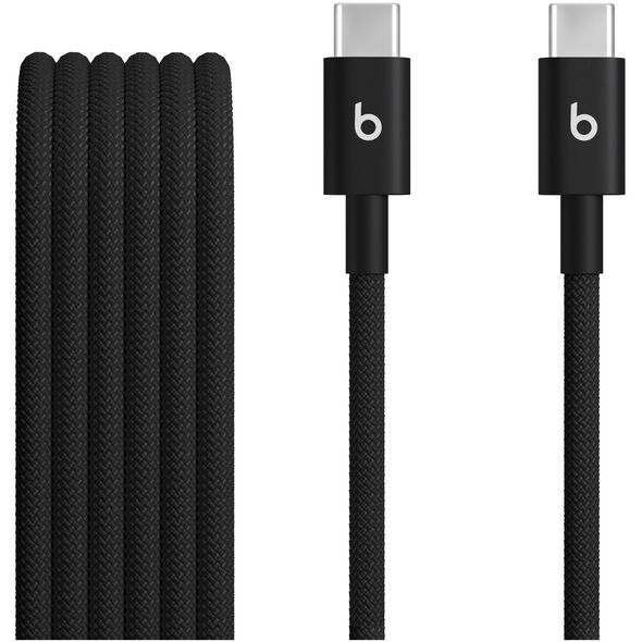Καλώδιο Beats USB-C σε USB-C Πλεκτό (1.5 m) - Bolt Black