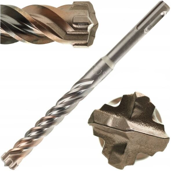 MILWAUKEE SDS PLUS DRILL 10x 265mm /10pcs MX4