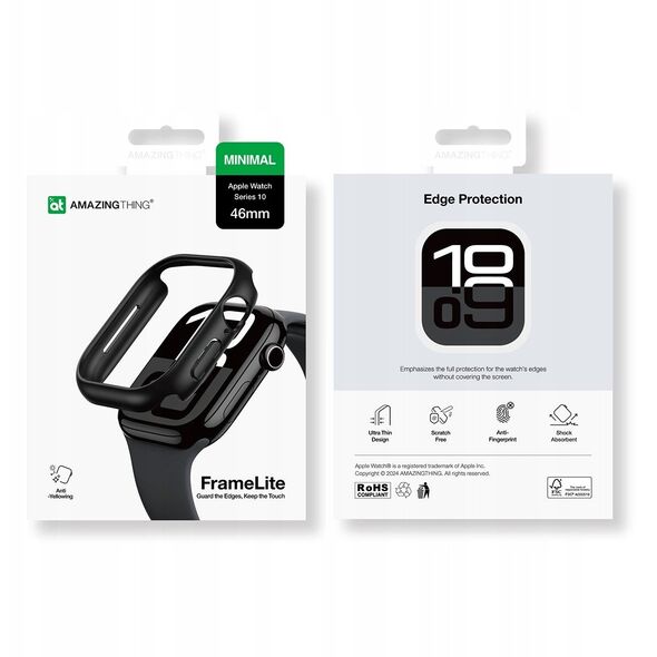 Etui AMAZINGTHING Minimal Case για Apple Watch 46mm – μαύρο