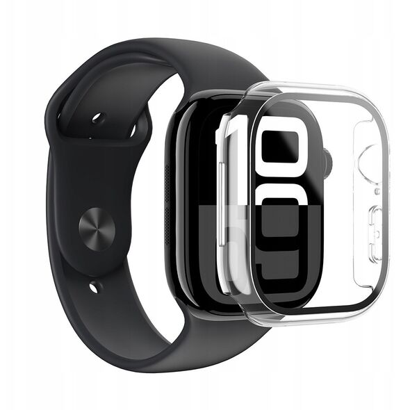 Θήκη με σκληρυμένο γυαλί AMAZINGTHING Radix Glass για Apple Watch 46mm – διαφανές