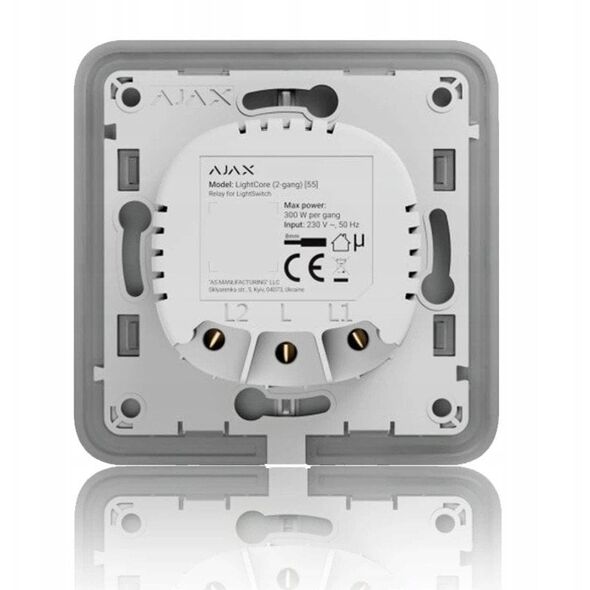 SMART HOME LIGHTCORE 2GANG/45111 AJAX