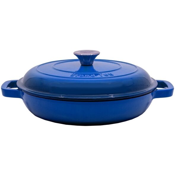ΤΗΓΑΝΙ ΓΚΡΙΛ ΜΕ ΚΑΠΑΚΙ GRAND FEU ΜΠΛΕ D27CM