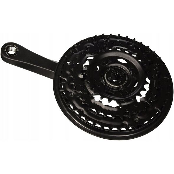 Shimano FC-TY501 δισκοβραχίονας, 175 mm 42/34/24T, 6-8v, με προστατευτικό αλυσίδας