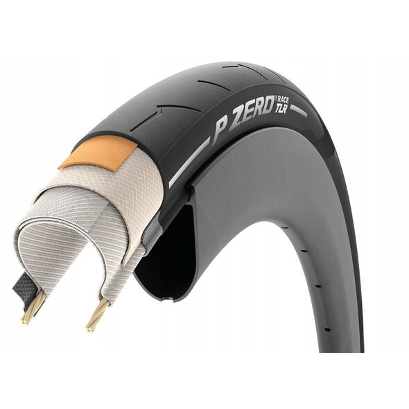 Ελαστικό Pirelli P ZERO Race 28-622, μαύρο/καφέ