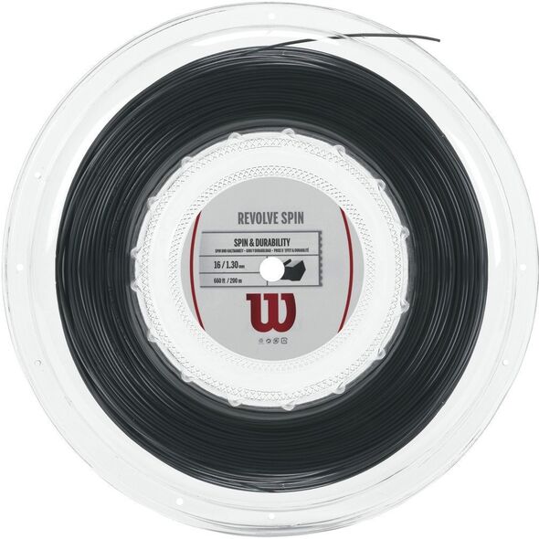 Wilson Revolve Spin String Reel, Μαύρο, 16/1.30 mm