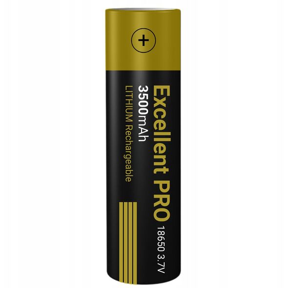 ΕΠΑΝΑΦΟΡΤΙΖΟΜΕΝΗ ΜΠΑΤΑΡΙΑ EXCELLENT PRO 18650 2600 MAH