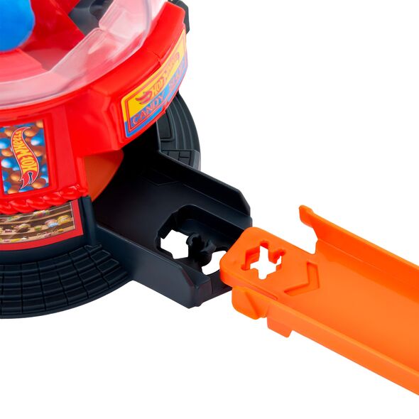 HOT WHEELS SPEED SNAP ΣΕΤ Κατάστημα Τσίχλα με γεύση μπαλόνι + αυτοκίνητο, για παιδιά +4 JBM62
