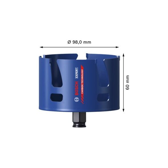 Ποτηροτρύπανο EXPERT MULTICON SPEED 98MM