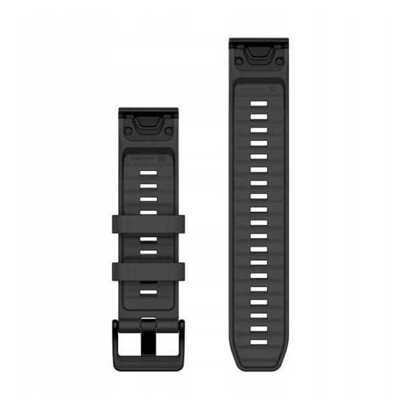 Garmin Ανταλλακτικό Λουράκι QuickFit 22mm Σιλικόνη Γραφίτης