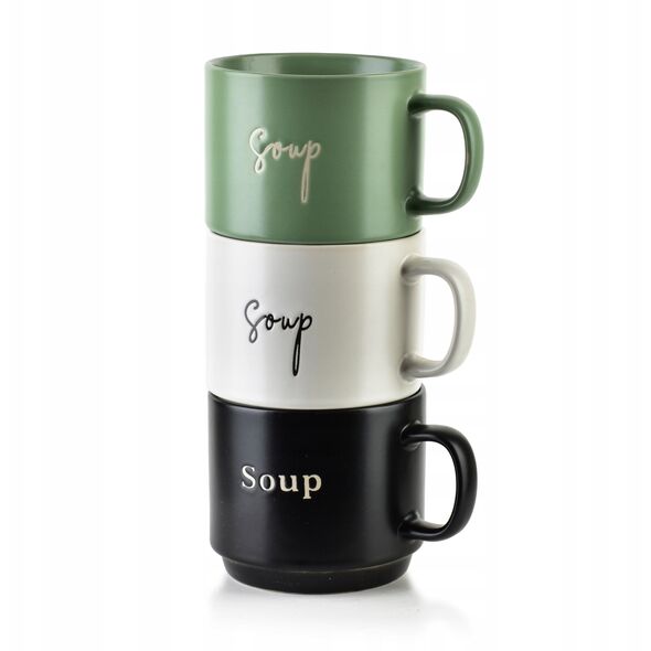 BASIC NATURE Kubek Soup 13.5x10,5x9cm500ml