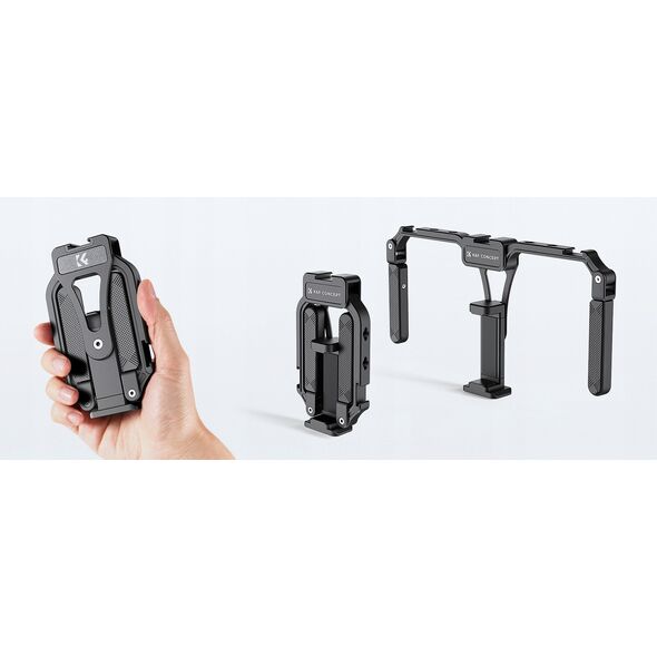 Klatka operatorska do smartfona K&F Concept - czarna