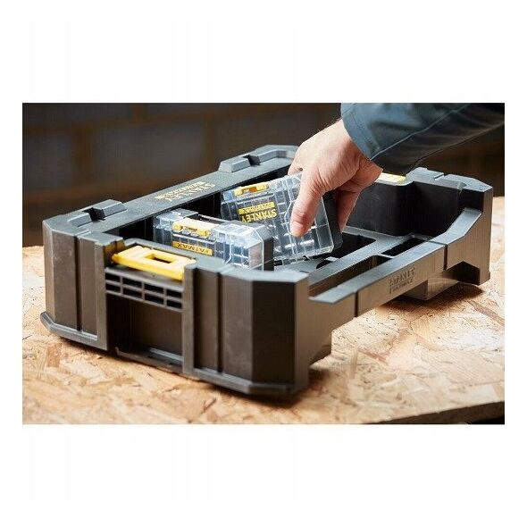 zestaw końcówek i nasadek udarowych 1/4" z 2 uchwytami magnetycznymi, 55 szt. STA88559-XJ