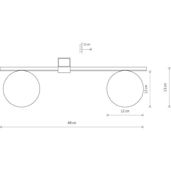 Lampa sufitowa Nowodvorski Nasufitowa lampa Pik 10300 loftowa do salonu czarna biała