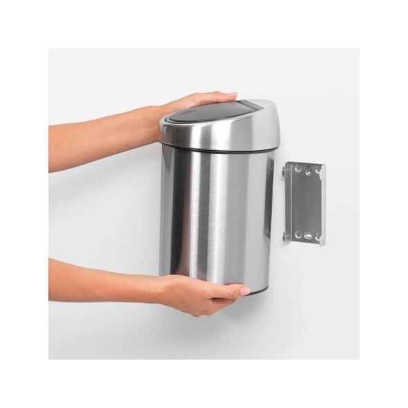 Κάδος τουαλέτας/απορριμμάτων Brabantia Touch Bin, 3 l