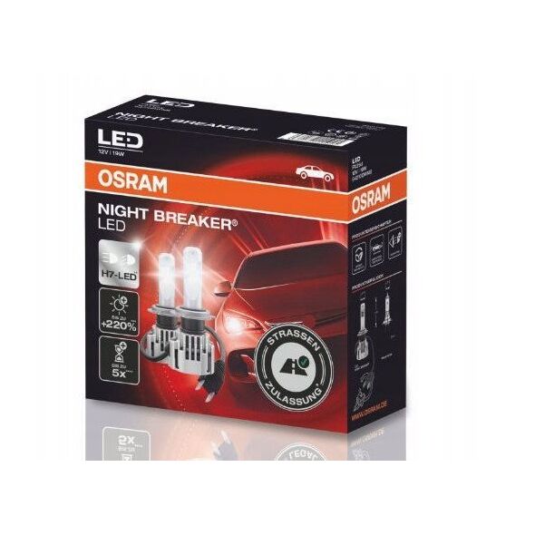 Προσαρμογέας αυτοκινήτου OSRAM για Night Breaker H7-LED 64210DA04 Κατασκευή (λαμπτήρας αυτοκινήτου) H7, Προσαρμογέας για Night Breaker H7-LED