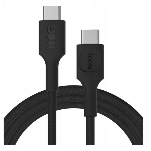 Καλώδιο Green Cell PowerStream USB Type-C Αρσενικό - USB Type-C Αρσενικό 100W Μαύρο 2m 5904326376090