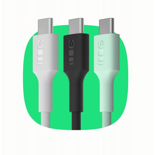 Καλώδιο Green Cell PowerStream USB Type-C Αρσενικό - USB Type-C Αρσενικό 100W Μαύρο 2m 5904326376090