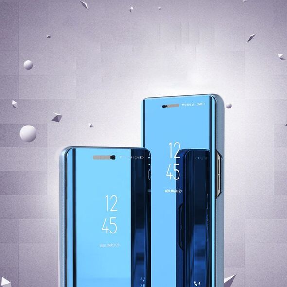 Hurtel Clear View Case futerał etui z klapką Xiaomi Redmi 8A czarny uniwersalny