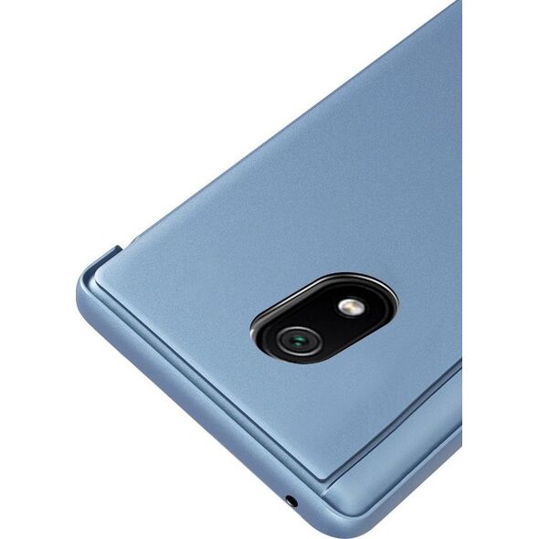 Hurtel Clear View Case futerał etui z klapką Xiaomi Redmi 8A czarny uniwersalny