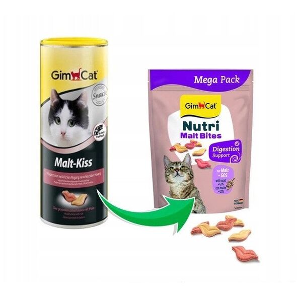 GIMCAT NUTRI MALT BITES ΦΙΛΤΡΑ ΑΠΟΤΡΙΧΩΣΗΣ 425g /12