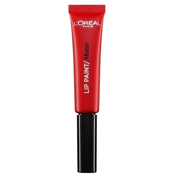 L'Oreal Paris, Infaillible Lip Paint, Υγρό Κραγιόν, 204, Κόκκινο, 8 ml Για Γυναίκες