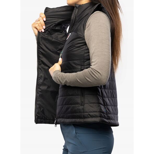 Kamizelka damska Fjallraven Expedition X-Latt Vest - black rozmiar: m