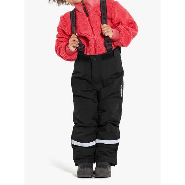 Spodnie dla dzieci Didriksons Idre Pants - black rozmiar: 100_cm