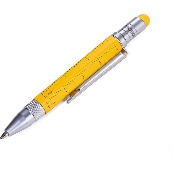 Πολυλειτουργικό στυλό TROIKA LILIPUT TOOL PEN κίτρινο