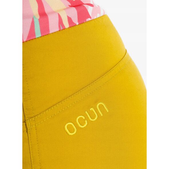 Spodnie wspinaczkowe damskie Ocun Sansa Pants - yellow antique rozmiar: s