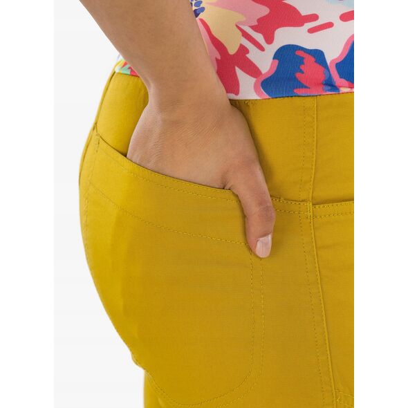 Spodnie wspinaczkowe damskie Ocun Sansa Pants - yellow antique rozmiar: s