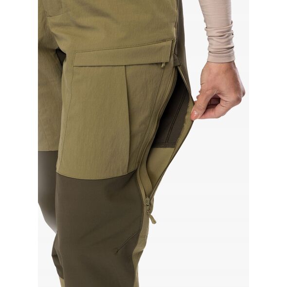 Spodnie trekkingowe damskie Helly Hansen Verglas Tur Pant 2.0 - terrain green rozmiar: m
