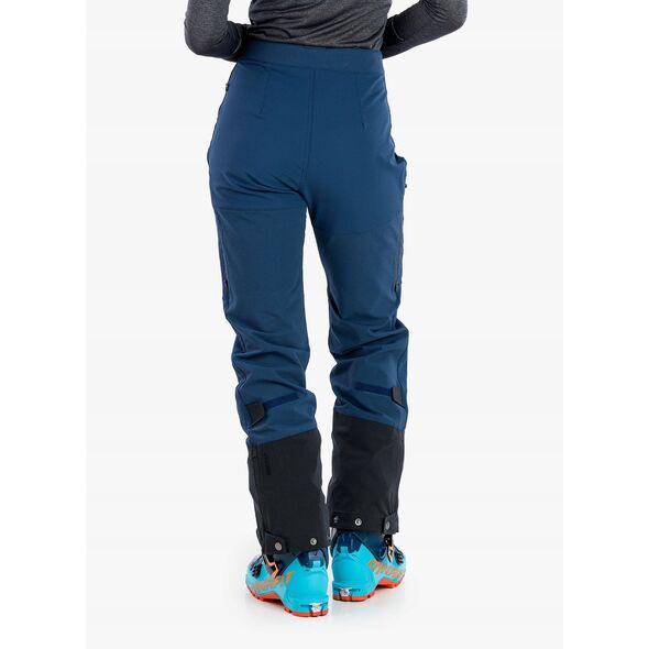 Spodnie skiturowe damskie Fjallraven Bergtagen Touring Trousers - blue rozmiar: l