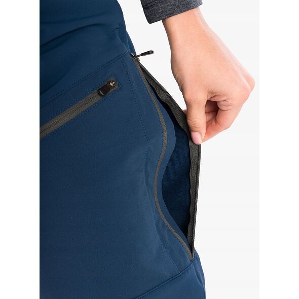 Spodnie skiturowe damskie Fjallraven Bergtagen Touring Trousers - blue rozmiar: l