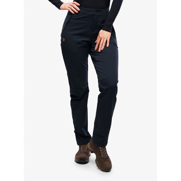 Spodnie damskie Fjallraven Abisko Winter Stretch Trousers W - dark navy rozmiar: s