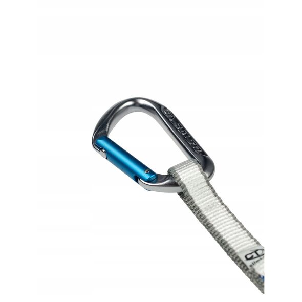 Ekspresy wspinaczkowe Climbing Technology Salto Set NY 17 cm 6-Pack - titanium/electricblue